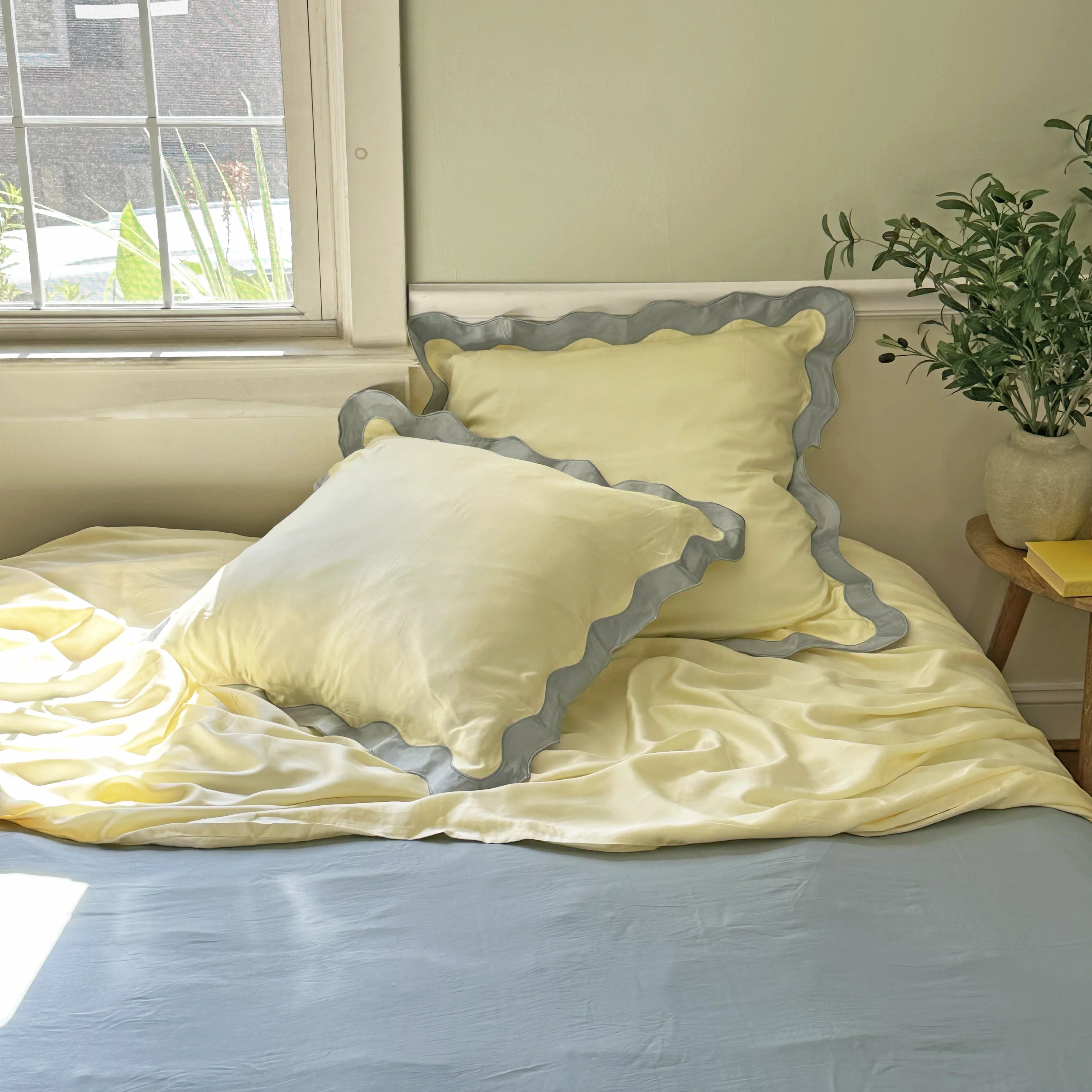 Eucalypso Scalloped Pillowcases (Set of 2) - Image 12